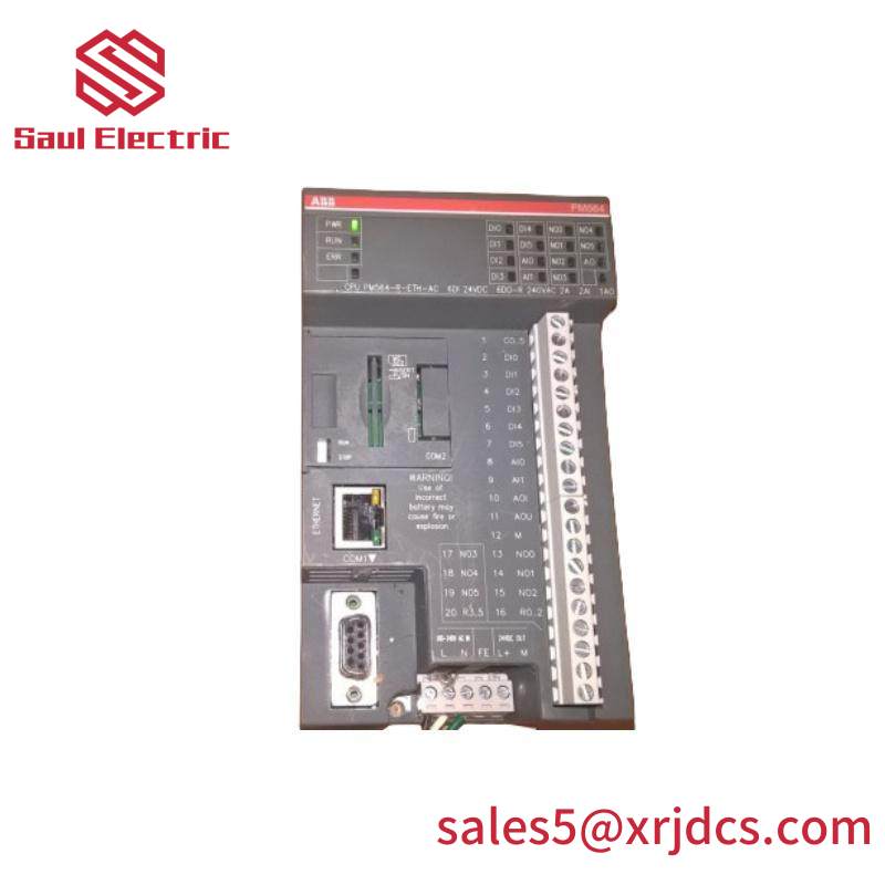 ABB PM564-R-ETH A0 PLC Central Processing Unit