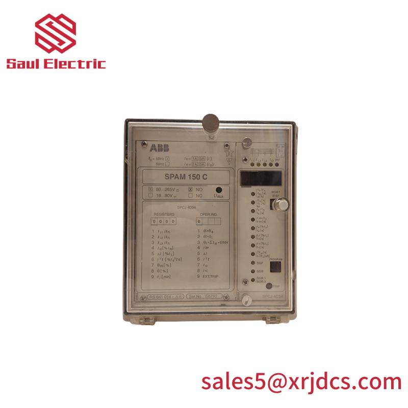 ABB SPAM-150C MOTOR PROTECTION RELAY
