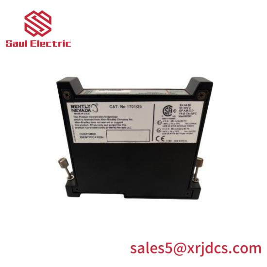 Bently Nevada 1701/25 FieldMonitor Seismic Input Monitor
