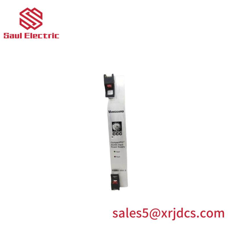 Compressor-Controls-Corp PSMU-350-3 CPCI AC-6U-500 AC/DC Input Power Supply
