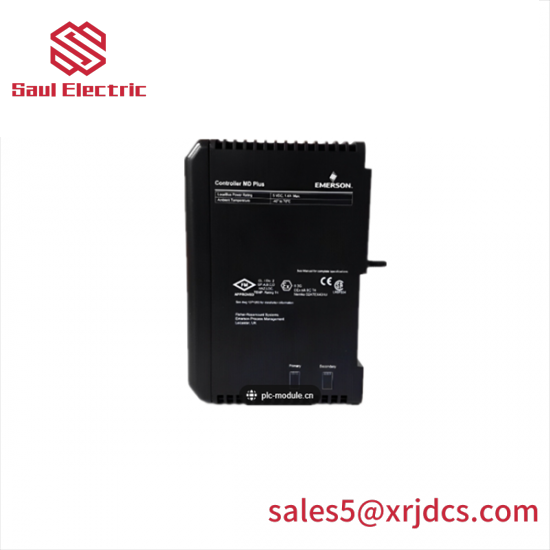 EMERSON VE3007 KJ2003X1-BB1 MD Plus Controller