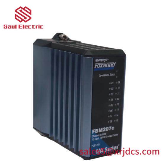 FBM207 CP0917MF  Invensys Foxboro 16 Channel Voltage Monitor