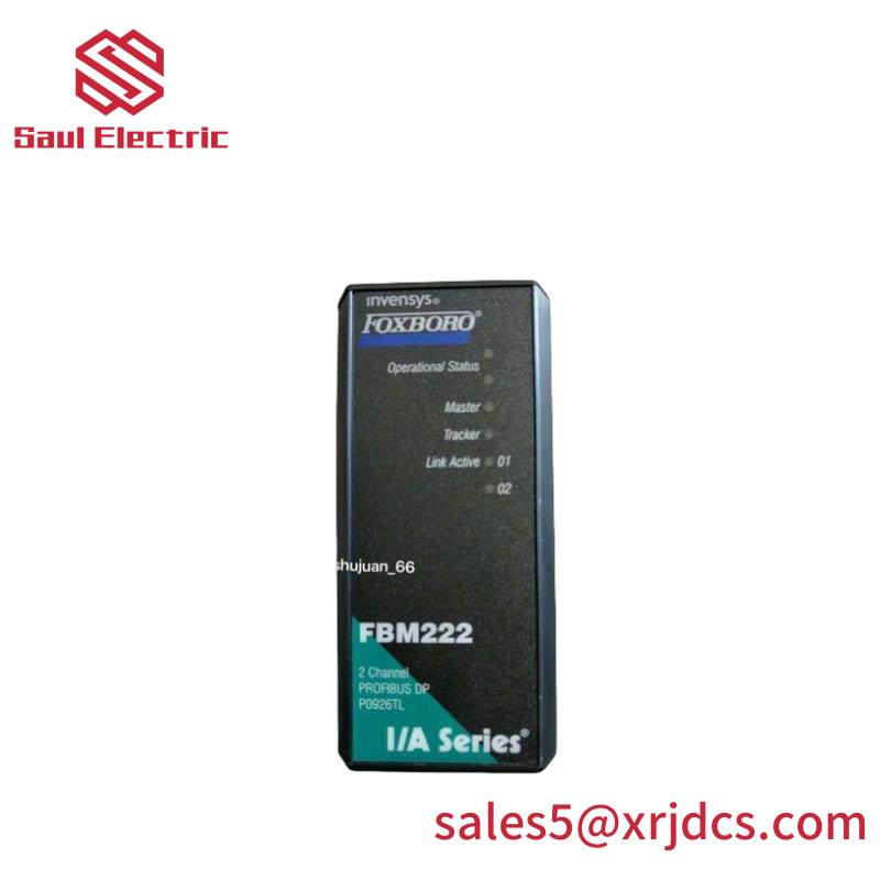 FOXBORO FBM222 P0926TL PROFIBUS DP MODULE