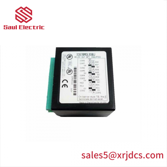 GE FANUC IC670MDL930 relay output module