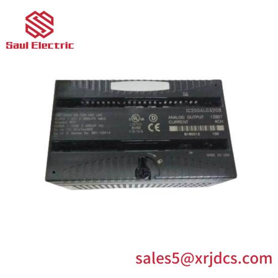 GE IC200ALG262G Analog Current input module