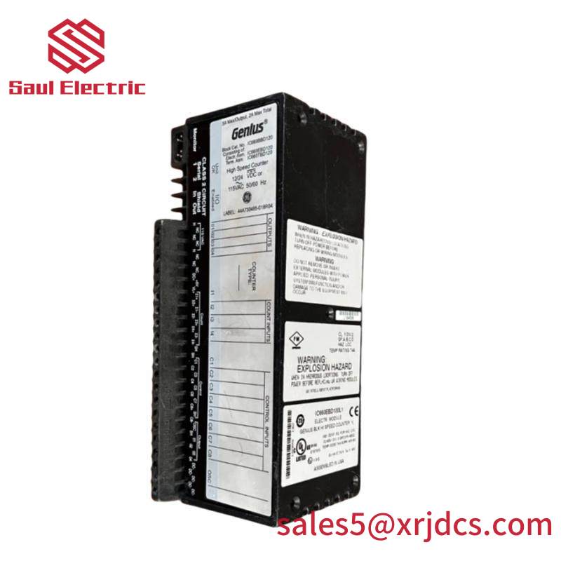 GE IC660BBD120 High-speed Counter Block