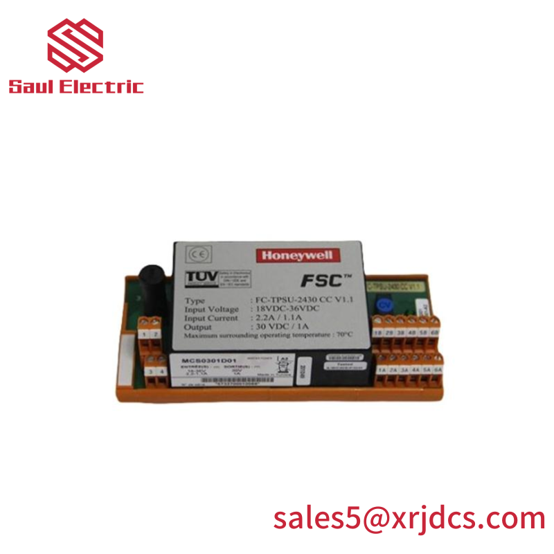 HONEYWELL FC-BSN-1608 SAFE NAMUR SENSOR CONVERTER DCS MODULE