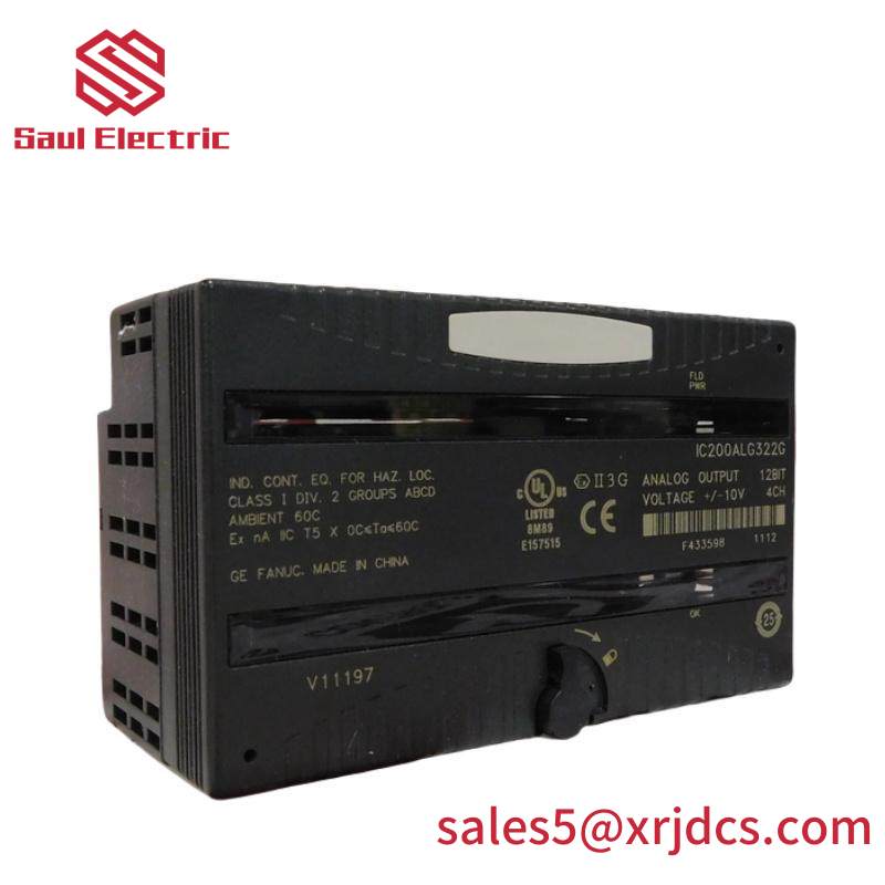 GE Fanuc IC200ALG322 VersaMax Analog I/O