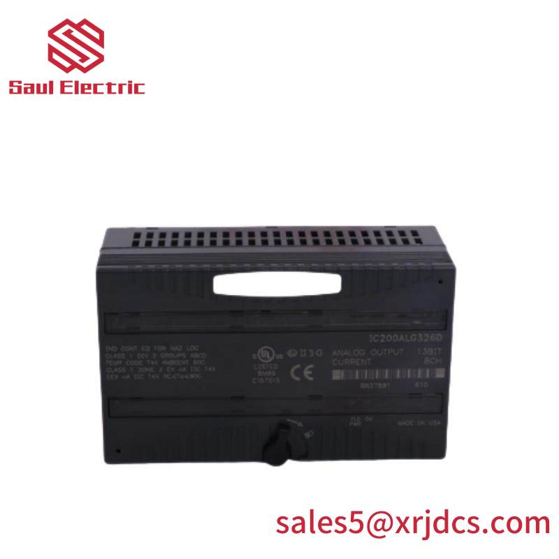 GE IC200ALG326D Analog Output Module
