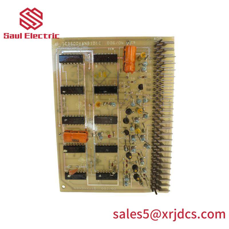 GE IC3600VANB1D1C Control PLC Annunciator Board