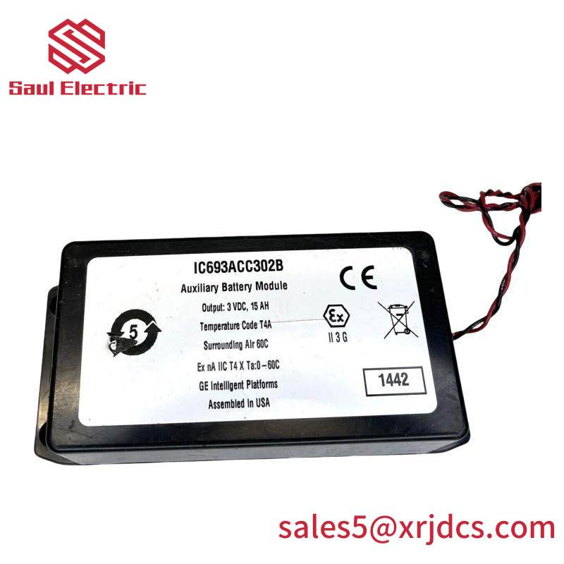 GE IC693ACC302B Auxiliary Smart Battery Module