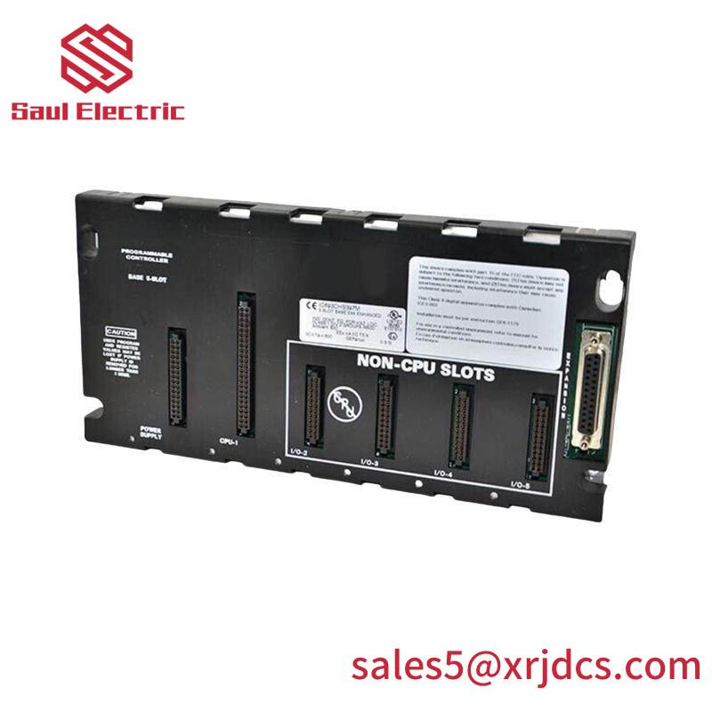 GE IC693CHS397 5-slot modular CPU baseplate