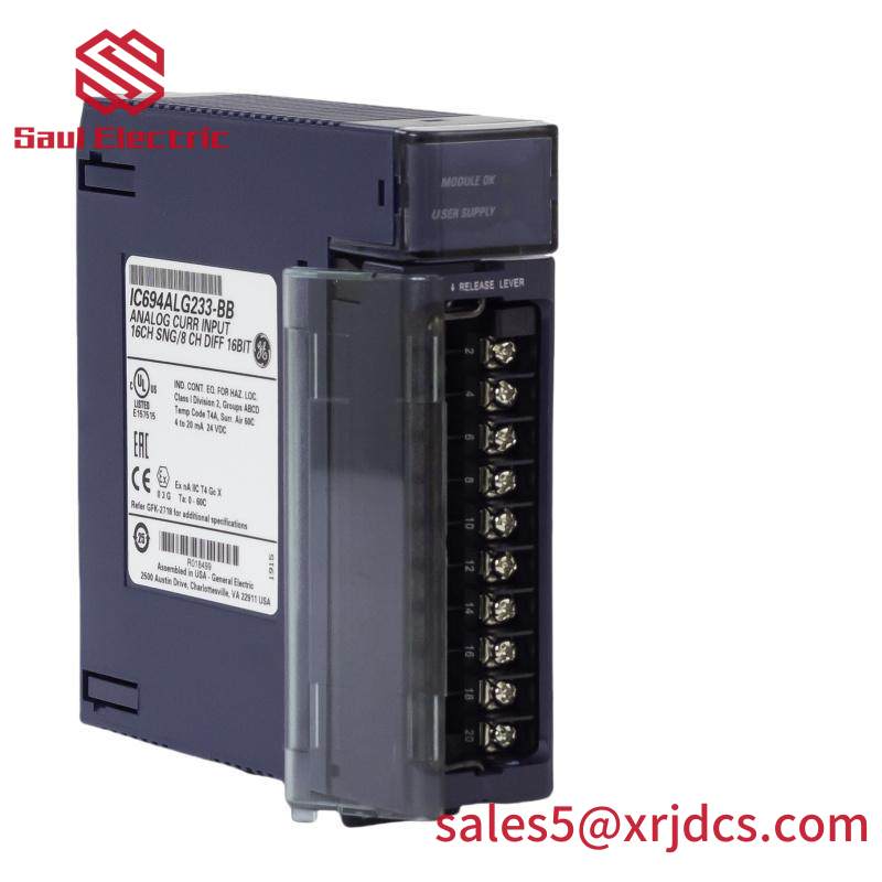 GE IC694ALG233 Analog Current Input Module