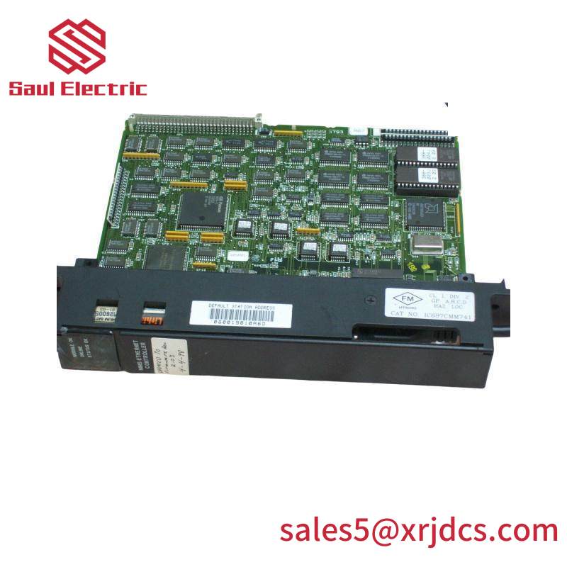 GE Fanuc IC697CMM741 ETHERNET CONTROLLER MODULE
