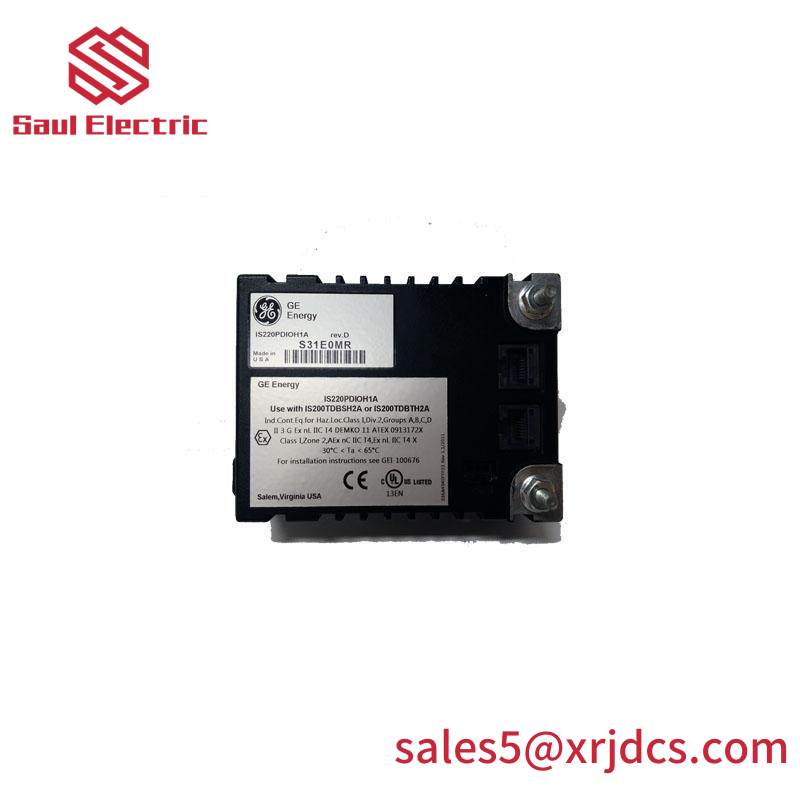 GE IS220PDIOH1A, REV D Boards & Turbine Control