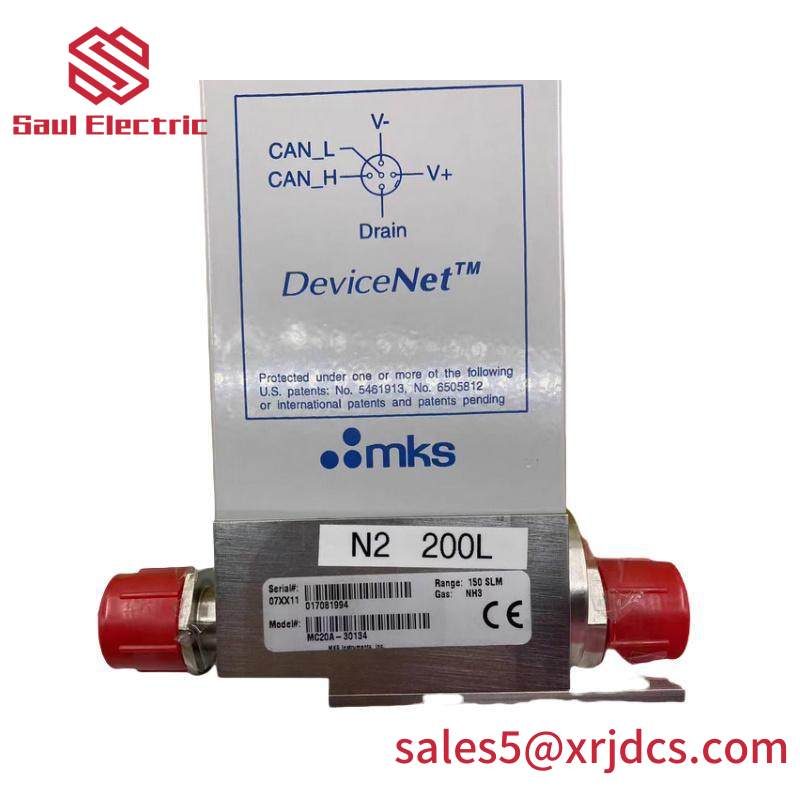 MKS MC20A-30134 Mass Flow Controllers
