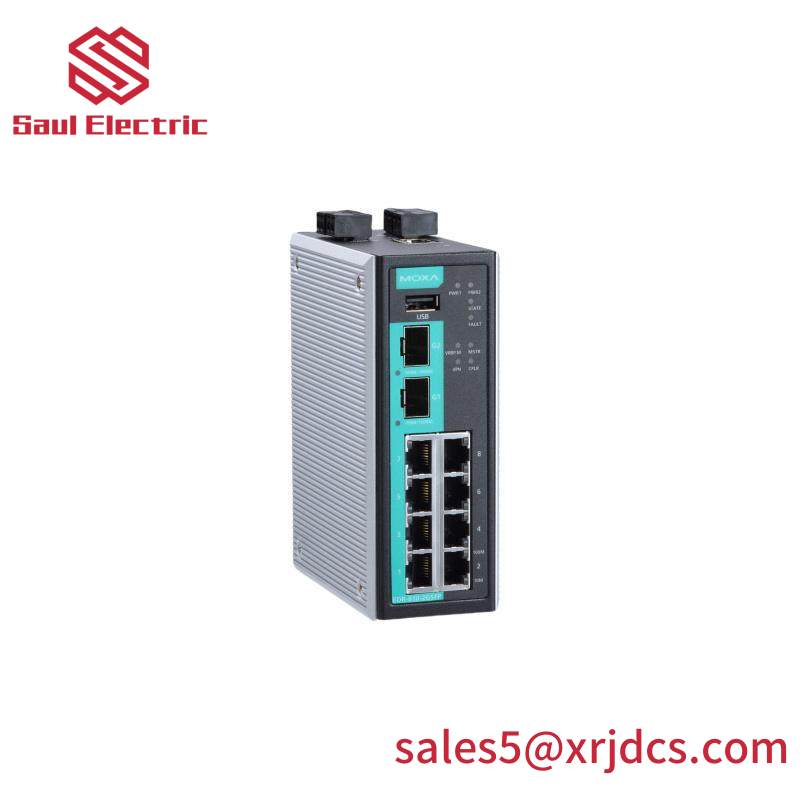MOXA EDR-810-2GSFP Industrial Secure Router Switch