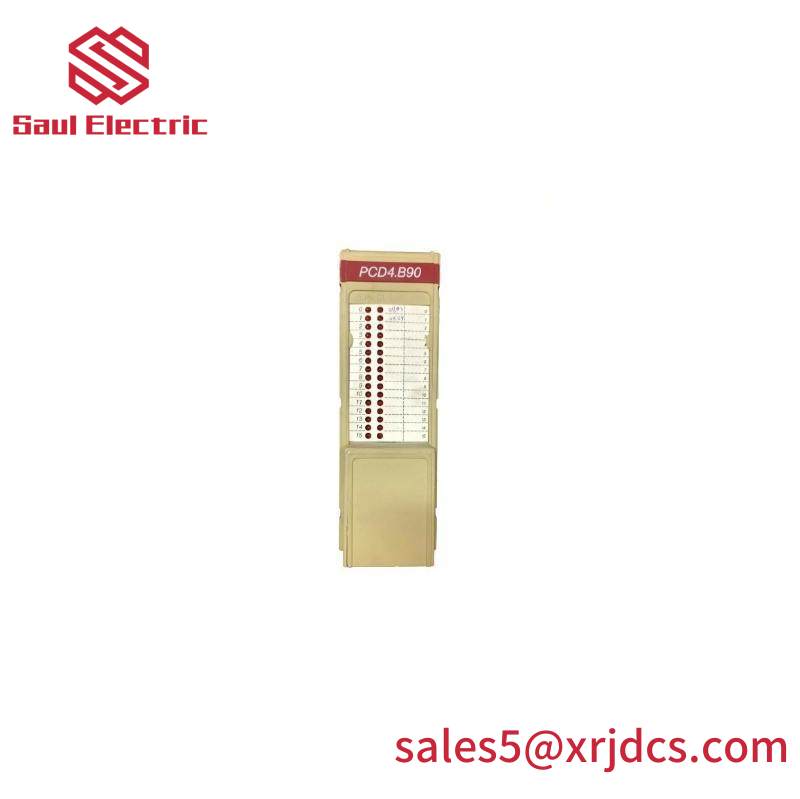 SAIA PCD4.B900 I/O MODULE 32PT 16IN 16OUT 24V