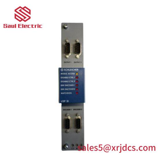 SCHLEICHER USP2I CPU SLAVE POSITIONING MODULE 2 AXES