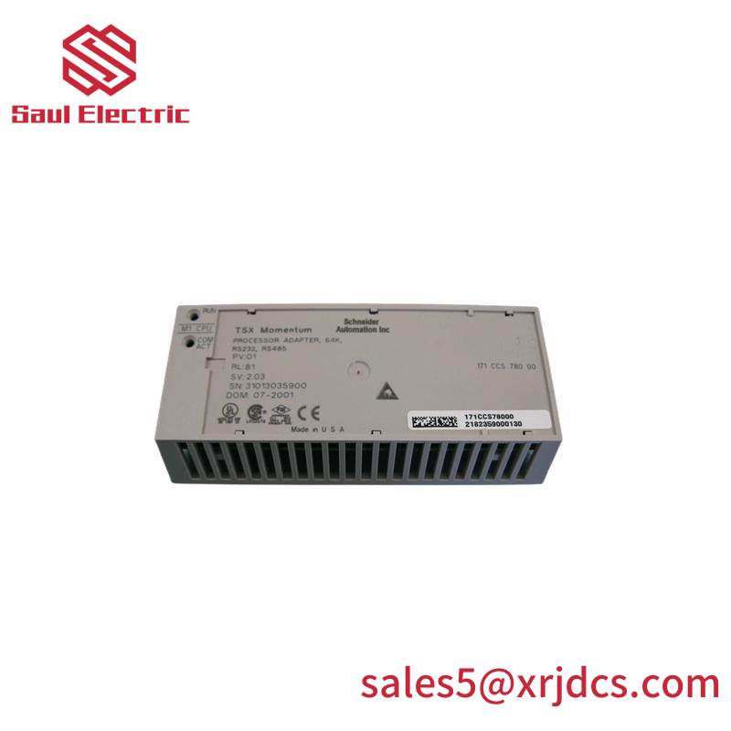 Schneider 171CCS78000 PROCESSOR ADAPTER MODULE