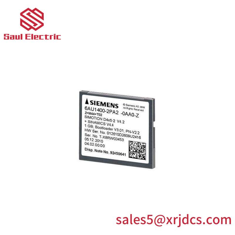 SIEMENS 6AU1400-2PA02-0AA0 1 GB Compact Flash Card