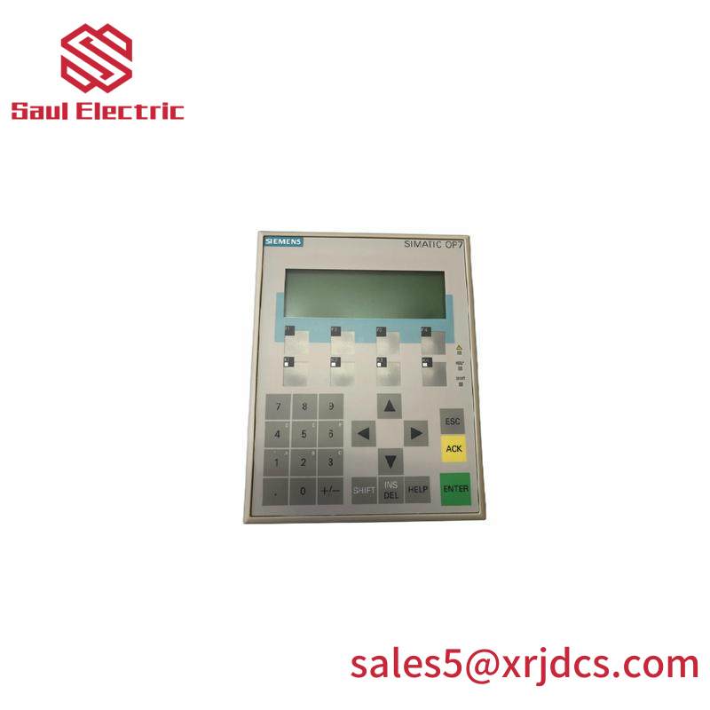 SIEMENS 6AV3607-1JC20-0AX1 OPERATOR INTERFACE