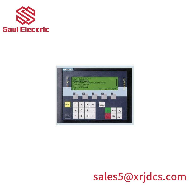 Siemens 6SL3055-0AA00-4CA5 Sinamics Operator Panel