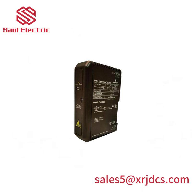EMERSON VE5009 KJ1501X1-BC3 12P3935X022 Enhanced System Power Supply