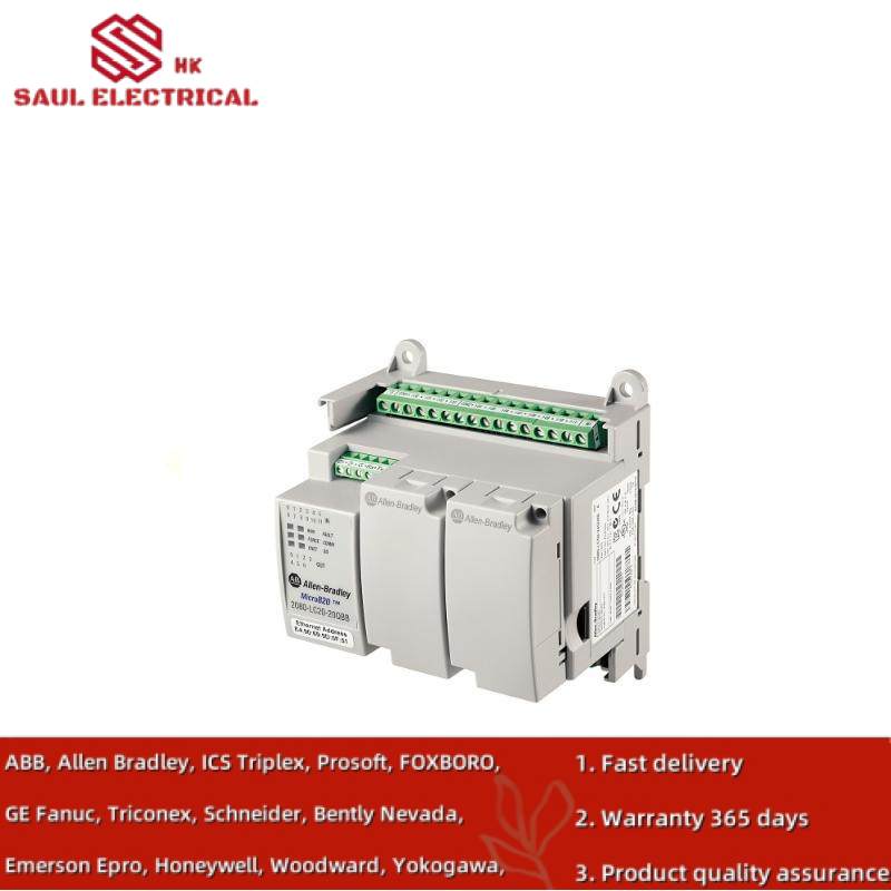 AB 2080-LC20-20QBBK Micro820 20 I/O ENet/IP Controller CC Y