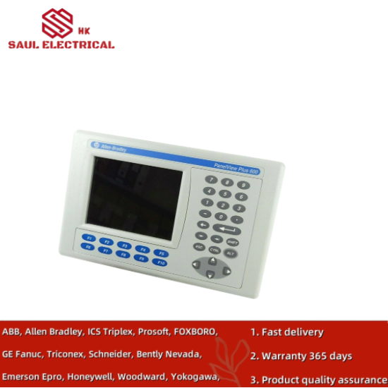 2711P-K6C20D8 PanelView Plus 6 600 Color/Keypad