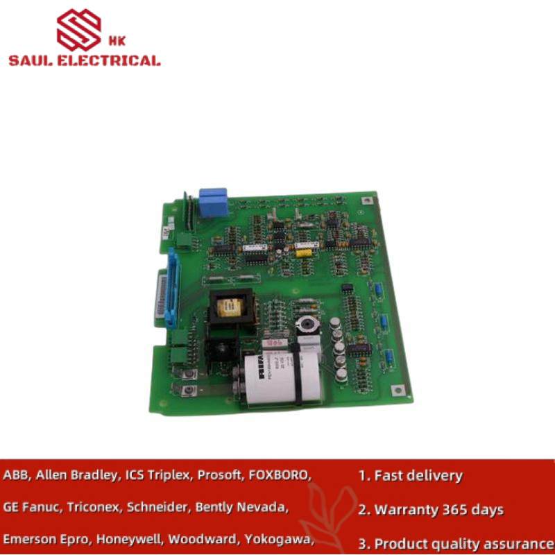 ABB 3BHE006422R0001 governor drive board