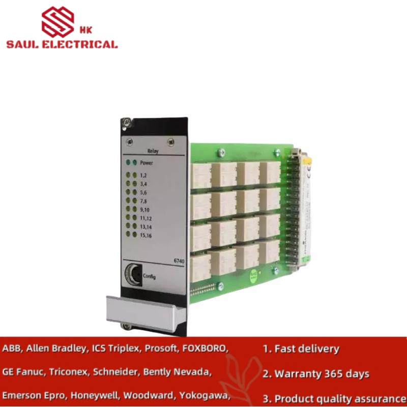 Emerson A6740-10 16-Channel Output Relay Module