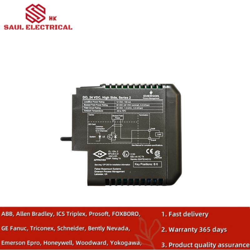 Emerson KJ3202X1-BA1 12P2536X042 VE4032S1T2B1 Module