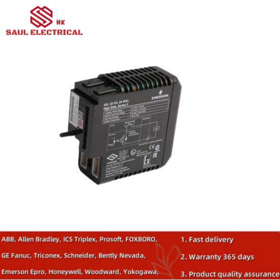 Emerson KJ3204X1-BA1 12P3275X032 MODULE OUT CARD