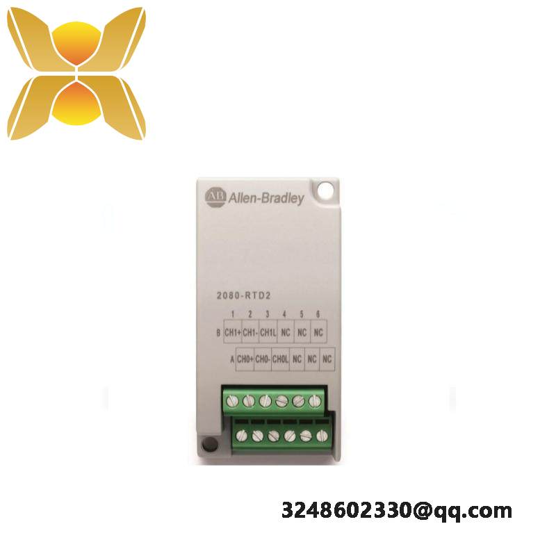 AB 2080-RTD2 Resistance Thermometer Detector Inputs