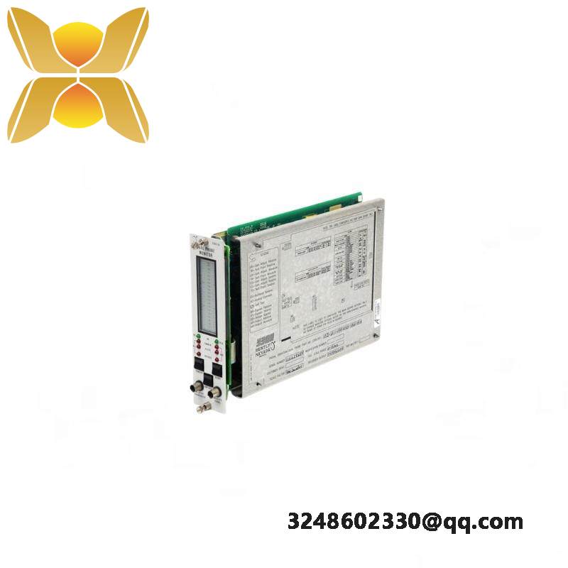 BENTLY NEVADA 3300/65 Dual Probe Monitor