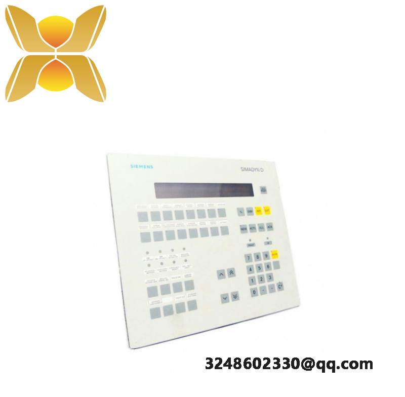SIEMENS 6DD1670-0AF0 SIMADYN D OPERATOR PANEL