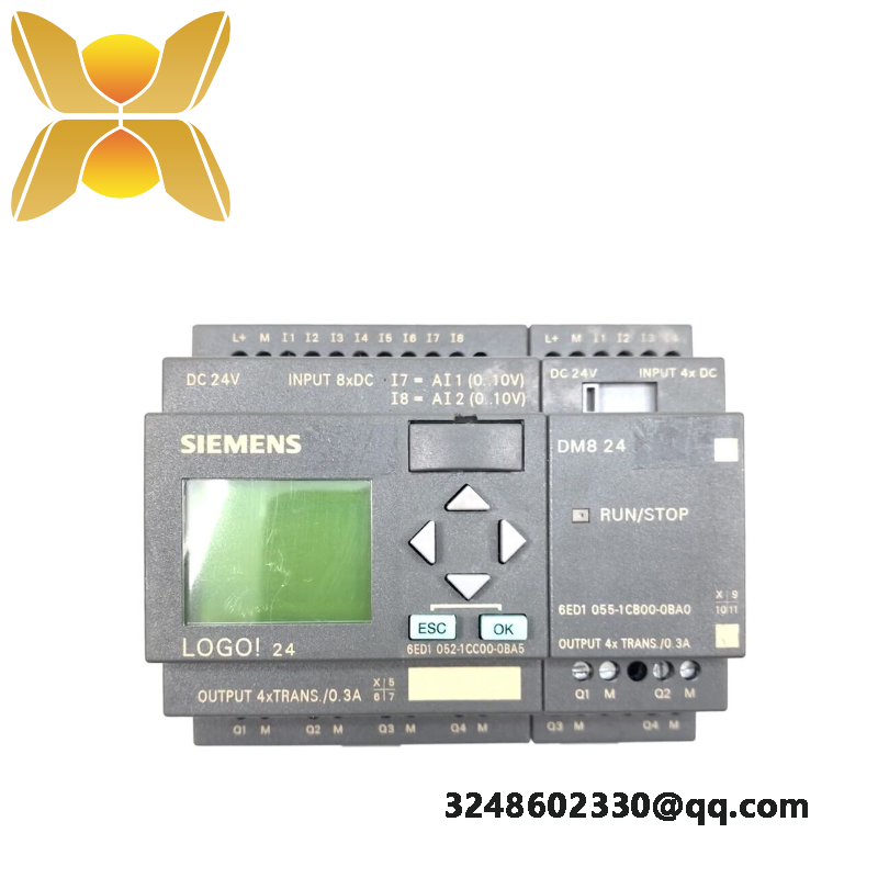 SIEMENS 6ED1 052-1CC00-0BA5 LOGIC MODULE, DISPLAY