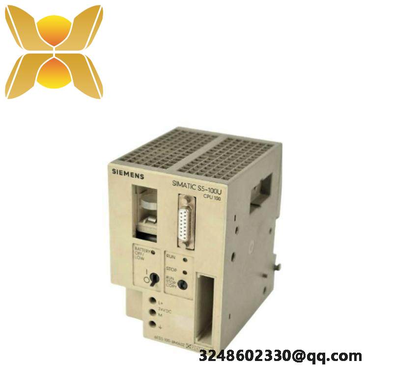 SIEMENS 6ES5100-8MA02 CPU 100 Central processing unit