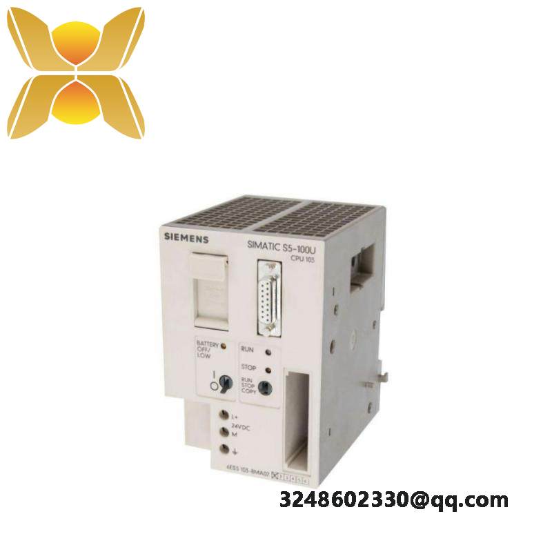 SIEMENS 6ES5103-8MA02 CPU103 Processor Module