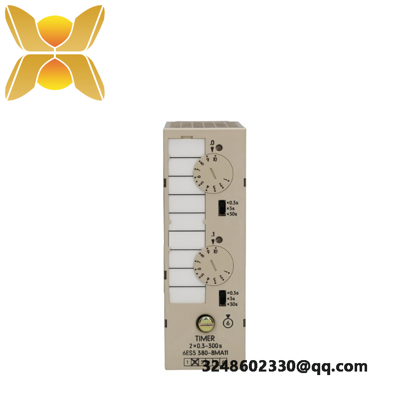 SIEMENS 6ES5380-8MA11 Timer Module