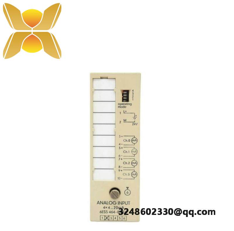 SIEMENS 6ES5464-8ME11 Analog Input Module