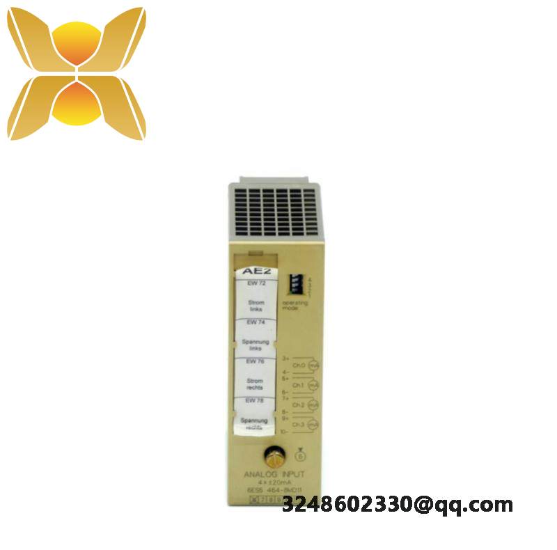 SIEMENS 6ES5464-8MF21 Analog Input Module
