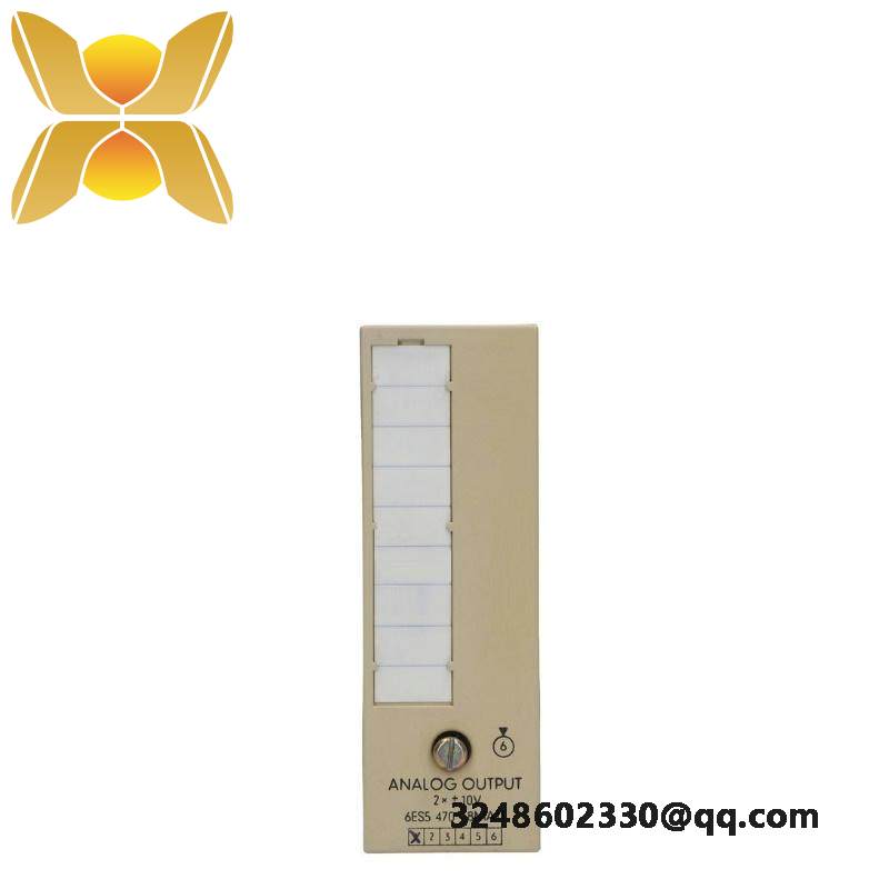 SIEMENS 6ES5470-8MA11 Analog Output Module