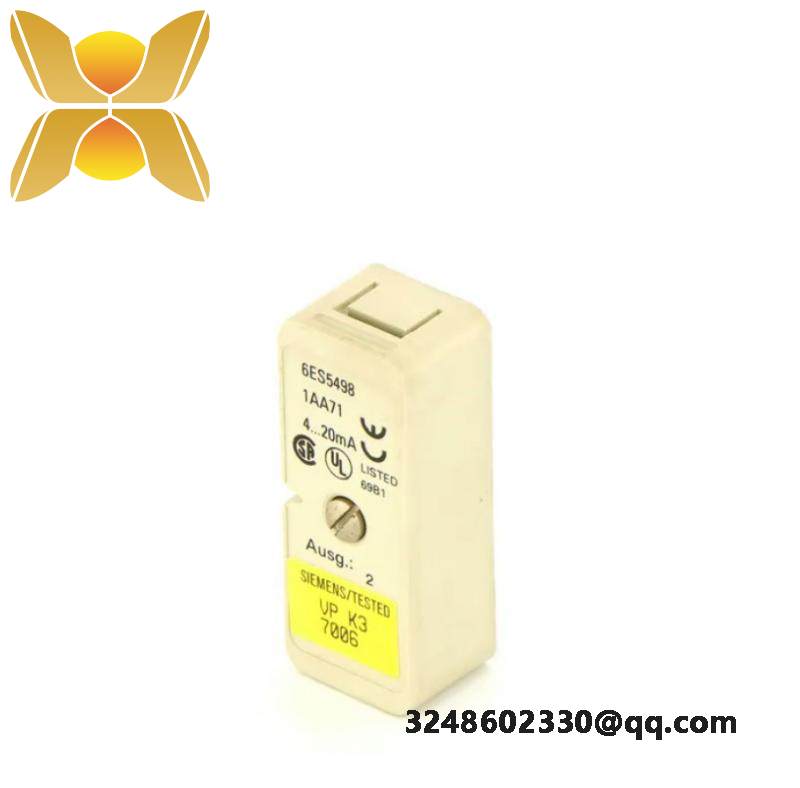 SIEMENS 6ES5498-1AA71 Analog Input SubModule
