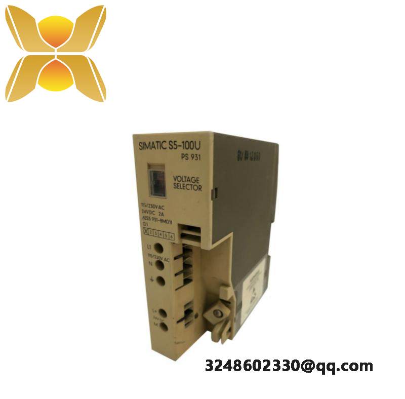 SIEMENS 6ES5931-8MD11 Power Supply
