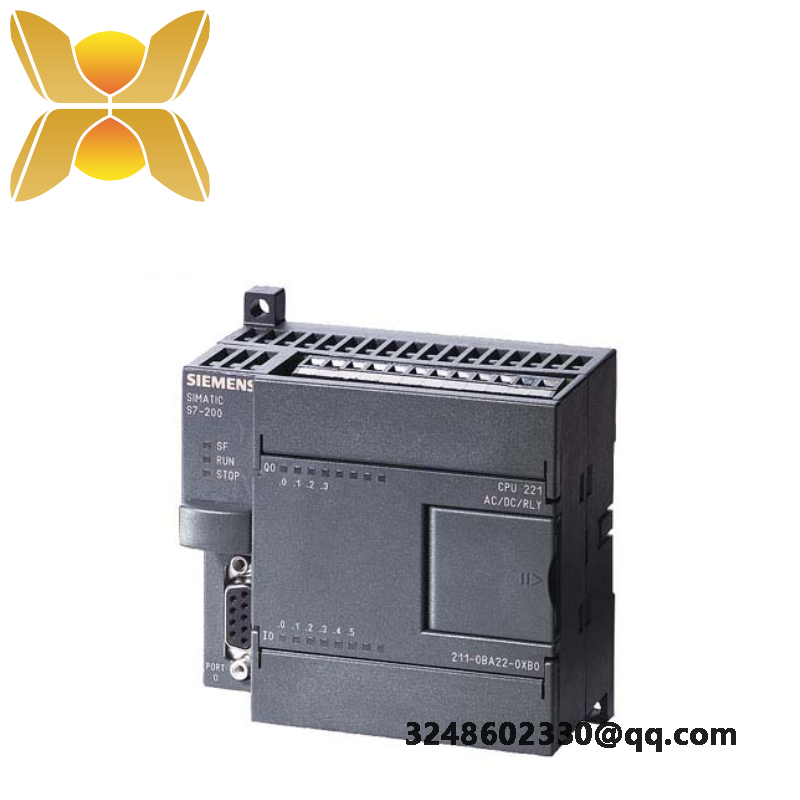 SIEMENS 6ES7211-0AA20-0XB0 CPU 221, 2kWords; DC/DC/DC