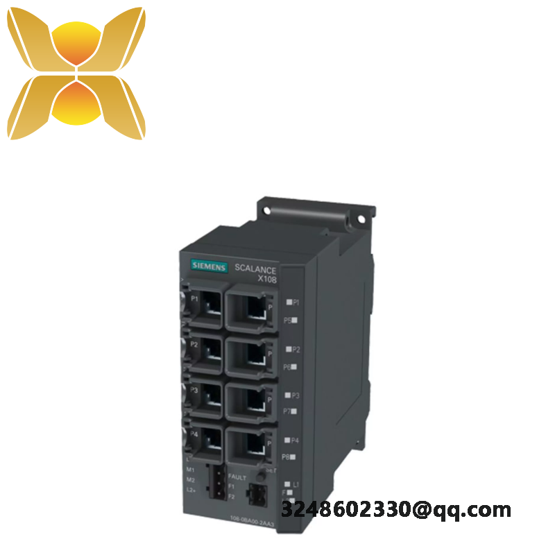 SIEMENS 6GK5108-0BA00-2AA3 SCALANCE X108