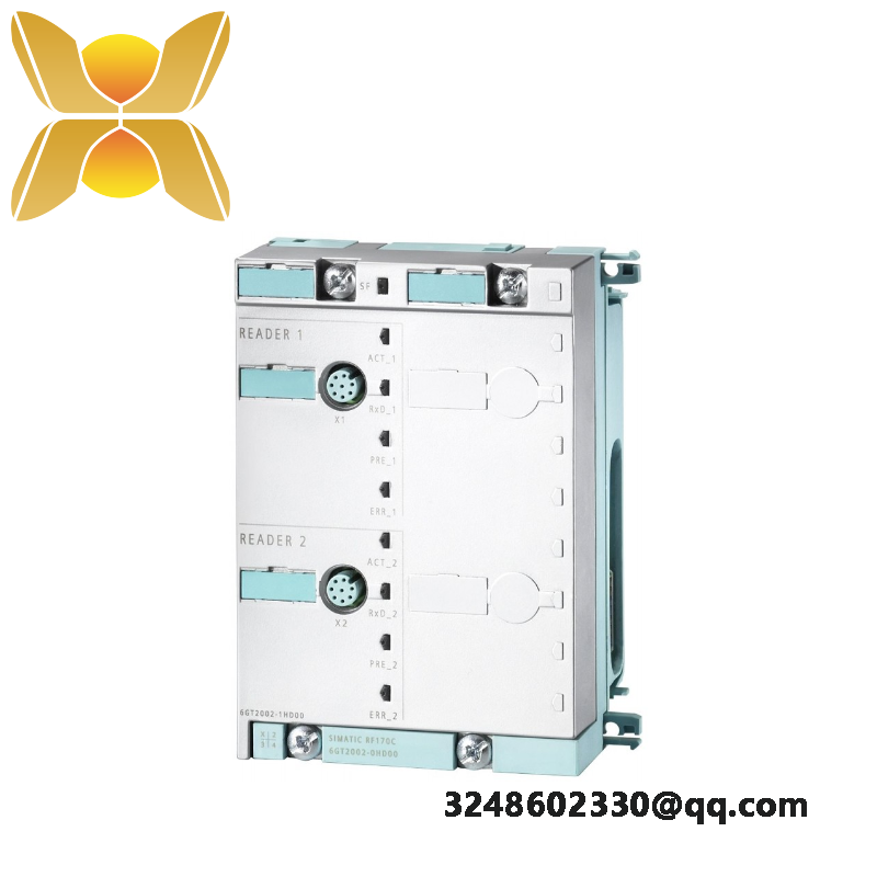 SIEMENS 6GT2 002-1HD00 RFID connection block for RF170C