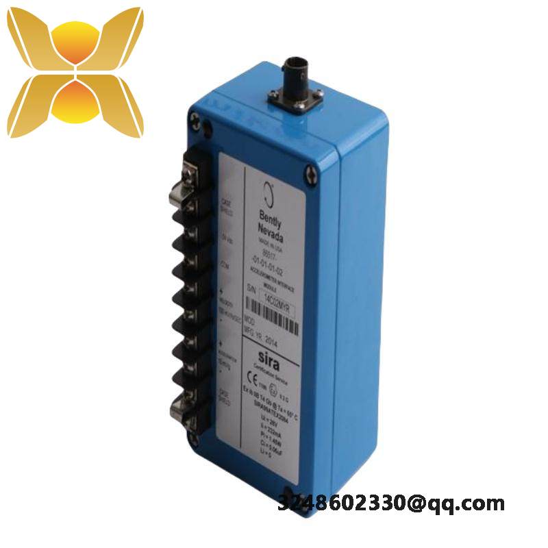 BENTLY NEVADA 86517-01-01-01-02 Accelerometer Interface Module